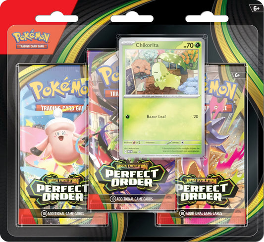 (Pré-commande) Perfect Order 3-pack Chikorita