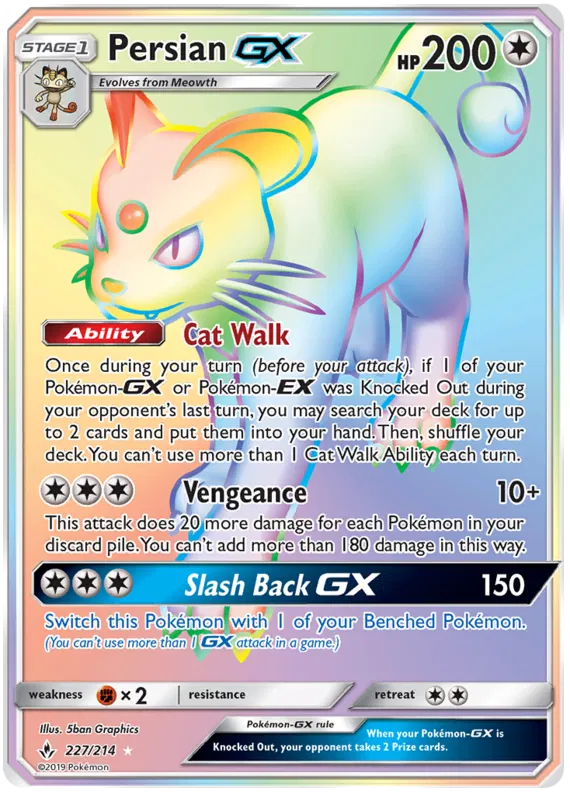 Persian GX 227/214 Unbroken Bonds