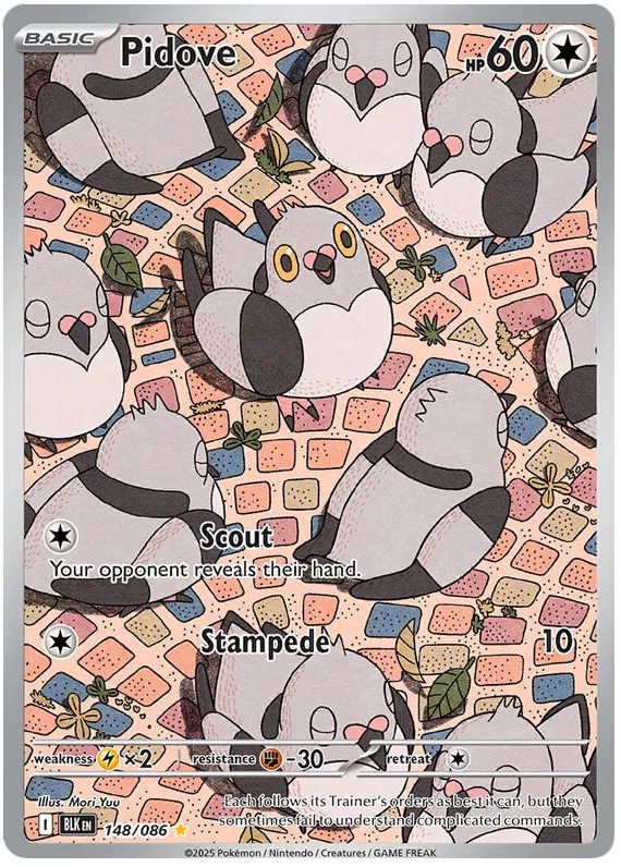 Pidove 148/086 Black Bolt