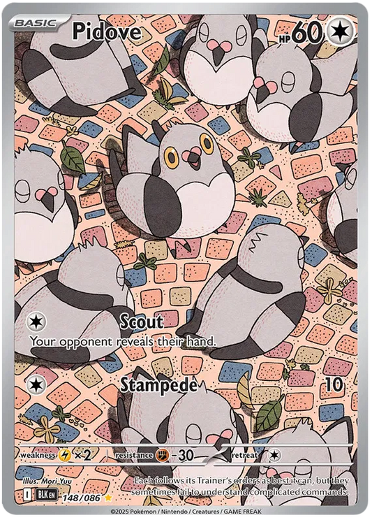 Pidove 148/086 Black Bolt
