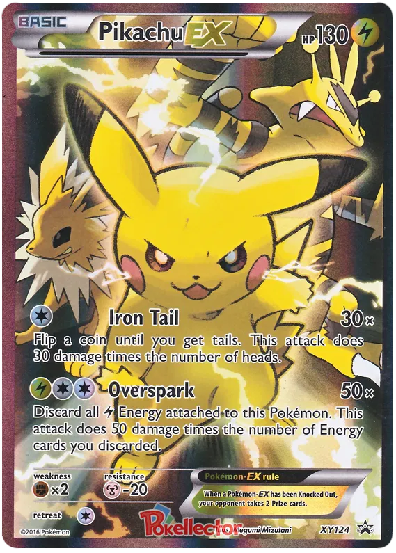 Pikachu EX XY124 Promos
