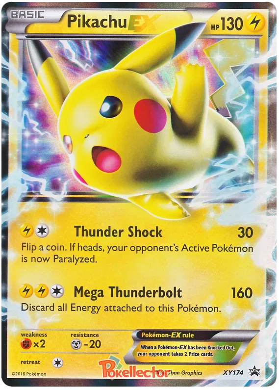 Pikachu EX XY174 Promos