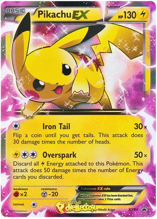 Pikachu EX XY84 Promos