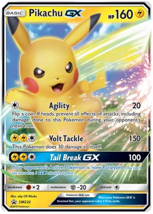 Pikachu GX SM232 Sun & Moon Promos