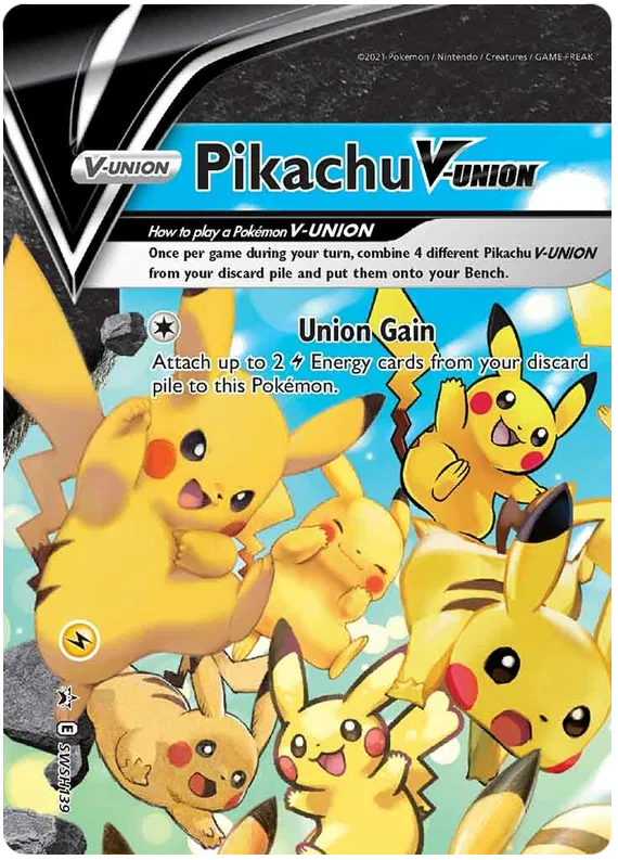 Pikachu V-UNION SWSH139 Sword & Shield Promo