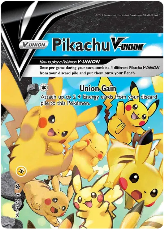 Pikachu V-UNION SWSH139 Sword & Shield Promo