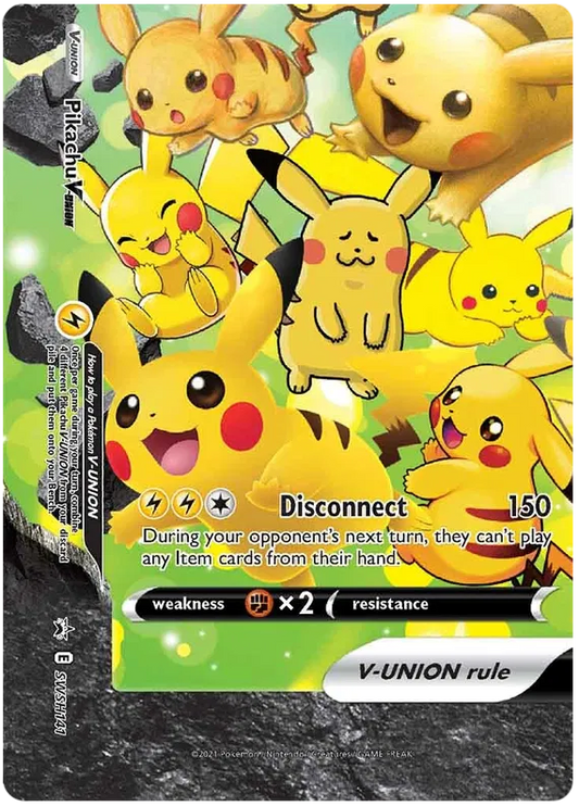 Pikachu V-UNION SWSH141 Sword & Shield Promo