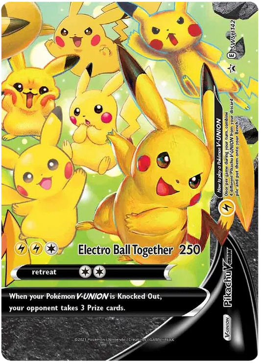 Pikachu V-UNION SWSH142 Sword & Shield Promo