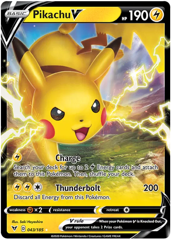 Pikachu V 43/185 Vivid Voltage