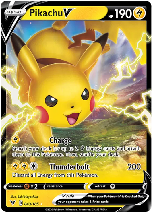Pikachu V 43/185 Vivid Voltage