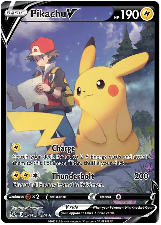 Pikachu V TG16/TG30 Lost Origin Trainer Gallery