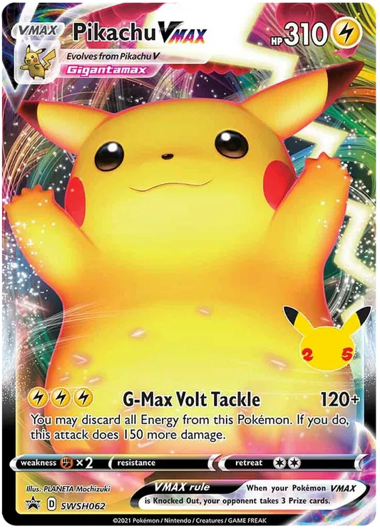 Pikachu VMAX SWSH062 Sword & Shield Promo
