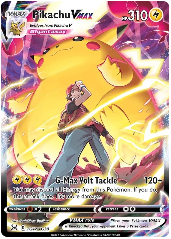 Pikachu VMAX TG17/TG30 Lost Origin Trainer Gallery