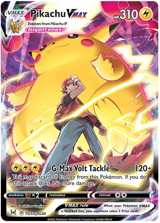 Pikachu VMAX TG17/TG30 Lost Origin Trainer Gallery