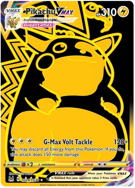 Pikachu VMAX TG29/TG30 Lost Origin Trainer Gallery
