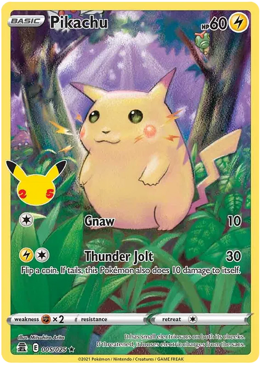 Pikachu 5/25 Celebrations
