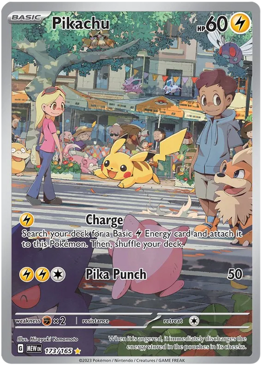 Pikachu 173/165 Scarlet & Violet 151