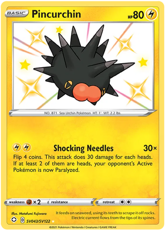 Pincurchin SV043/SV122 Shining Fates