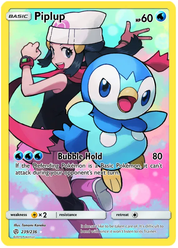 Piplup 239/236 Cosmic Eclipse
