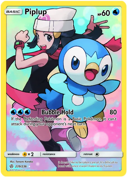 Piplup 239/236 Cosmic Eclipse