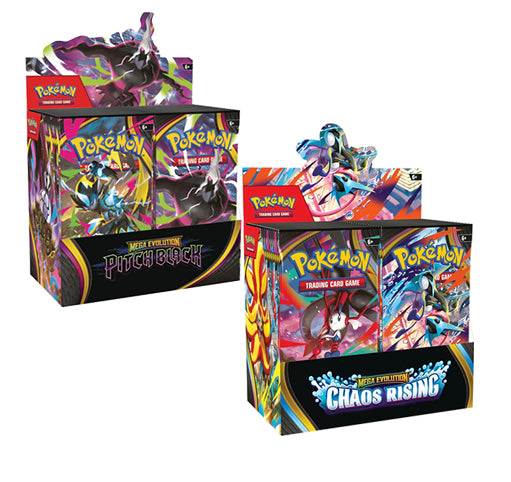 (Précommande) Pitch Black + Chaos Rising Booster Box Bundle