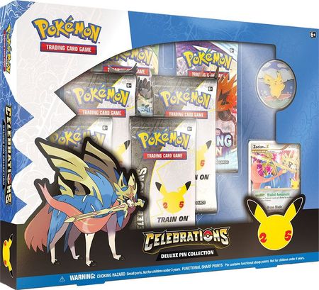 Celebrations - Deluxe Pin Collection - Zacian LV.X