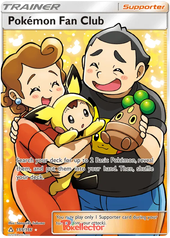 Pokemon Fan Club 155/156 Ultra Prism