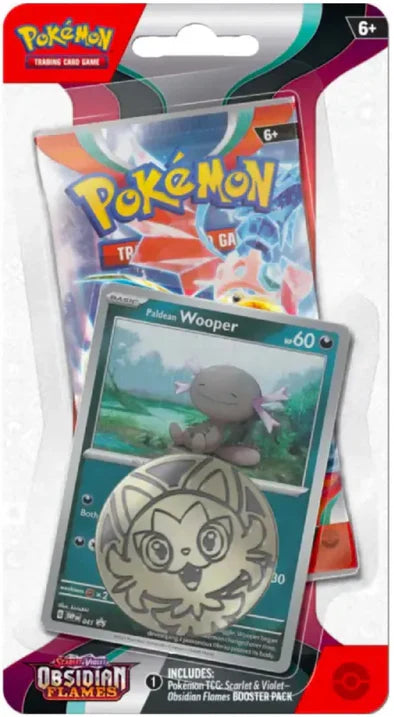 Obsidian Flames - Checklane Blister - Wooper
