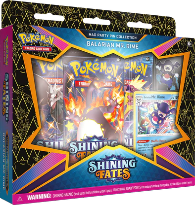 Shining Fates Mad Party Pin Collection (Galarian Mr. Rime)