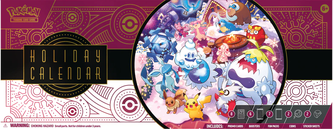 Pokémon Holiday Calendar 2025