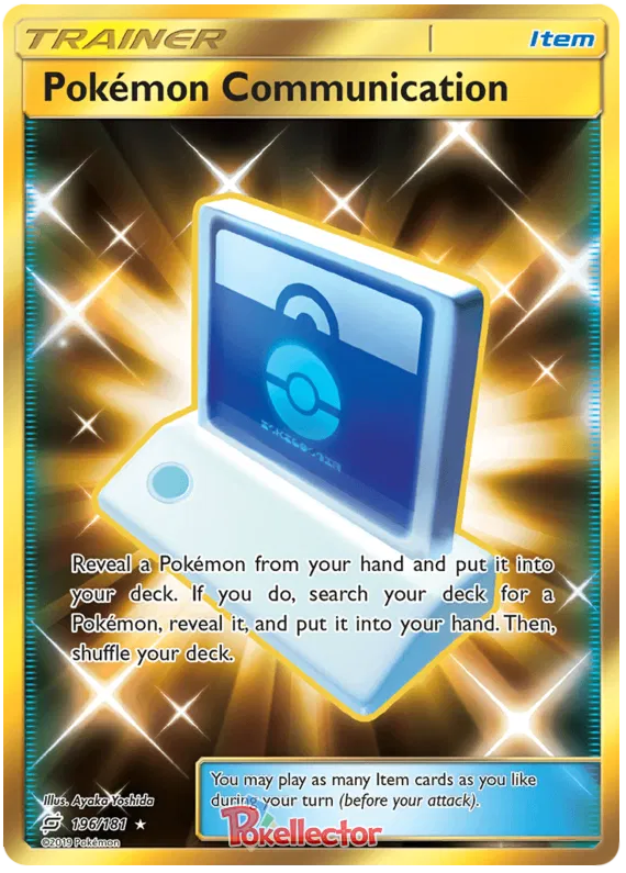 Pokémon Communication 196/181 Team Up