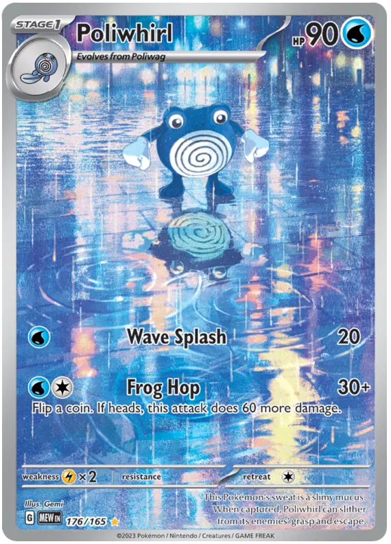 Poliwhirl 176/165 Scarlet & Violet 151