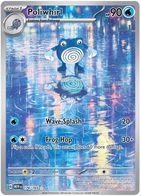 Poliwhirl 176/165 Scarlet & Violet 151