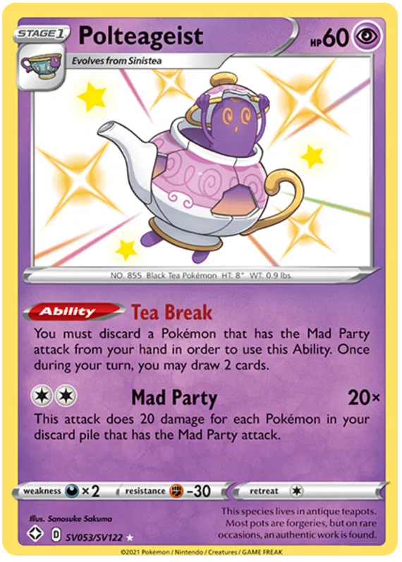 Polteageist SV053/SV122 Shining Fates