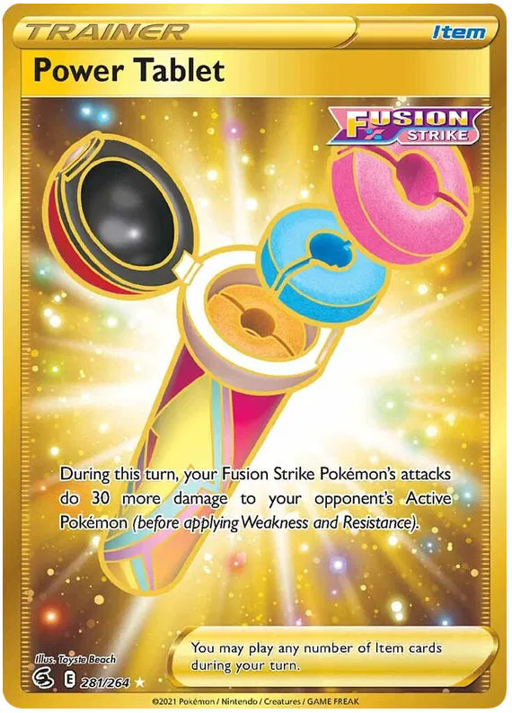 Power Tablet 281/264 Fusion Strike