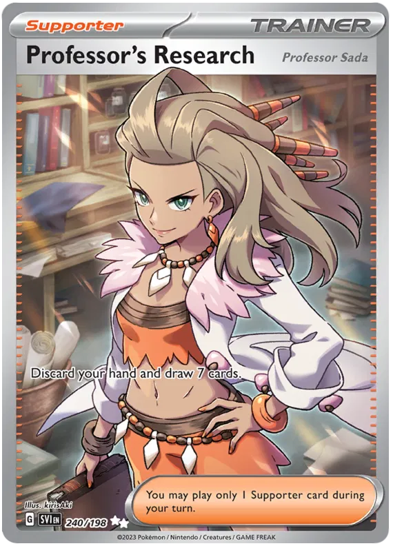 Professor's Research 240/198 Scarlet & Violet Base Set
