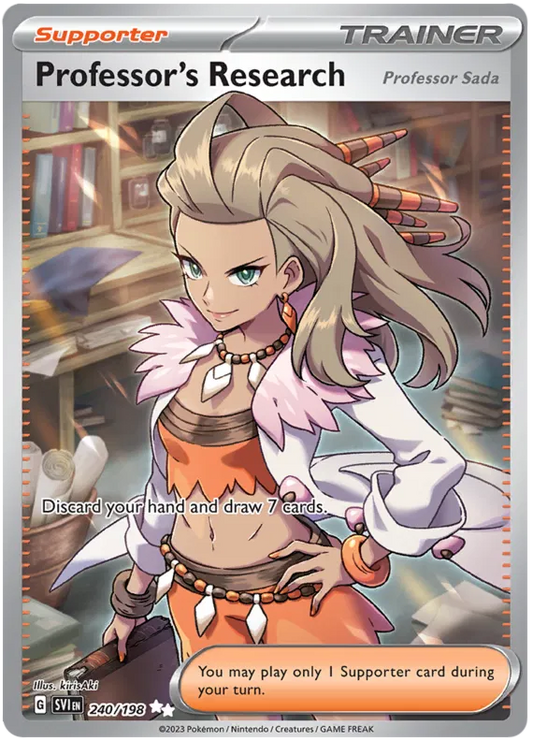 Professor's Research 240/198 Scarlet & Violet Base Set