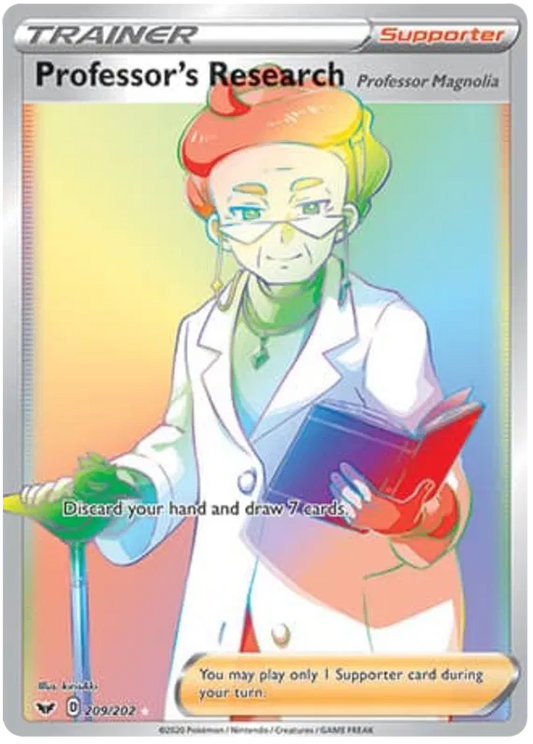 Professor's Research 209/202 Sword & Shield Base Set