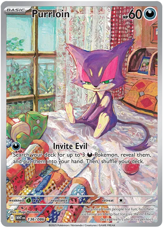 Purrloin 136/086 White Flare
