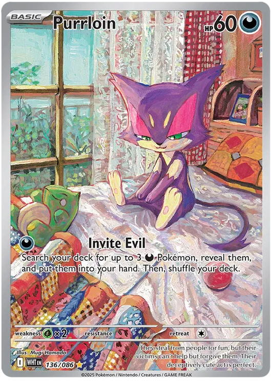 Purrloin 136/086 White Flare