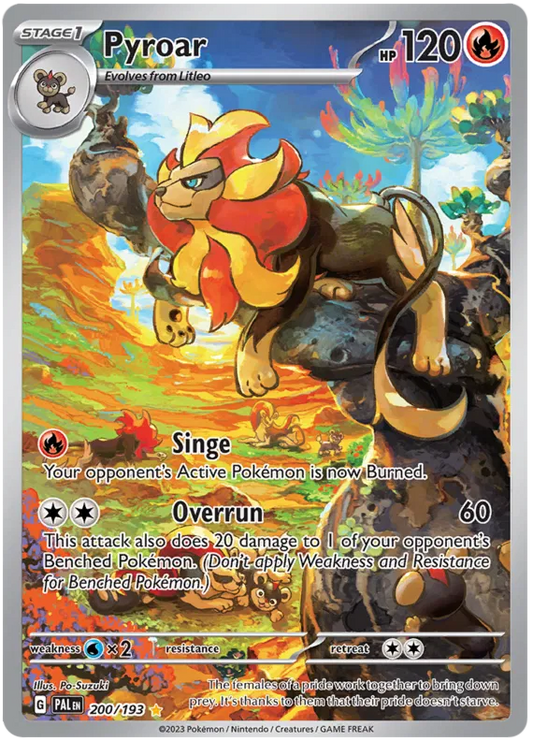 Pyroar 200/193 Paldea Evolved