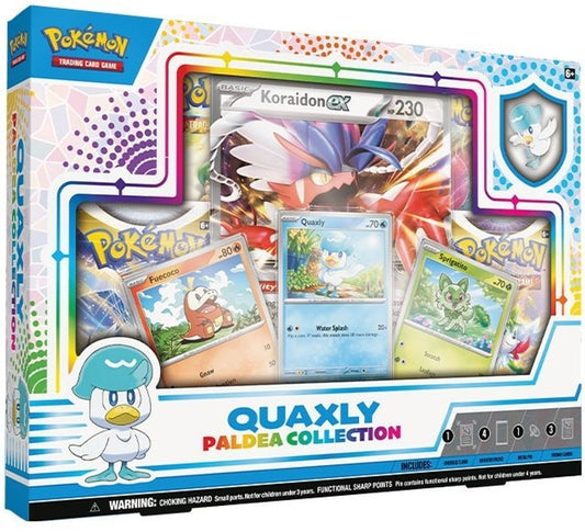 Paldea Collection Quaxly & Koraidon ex