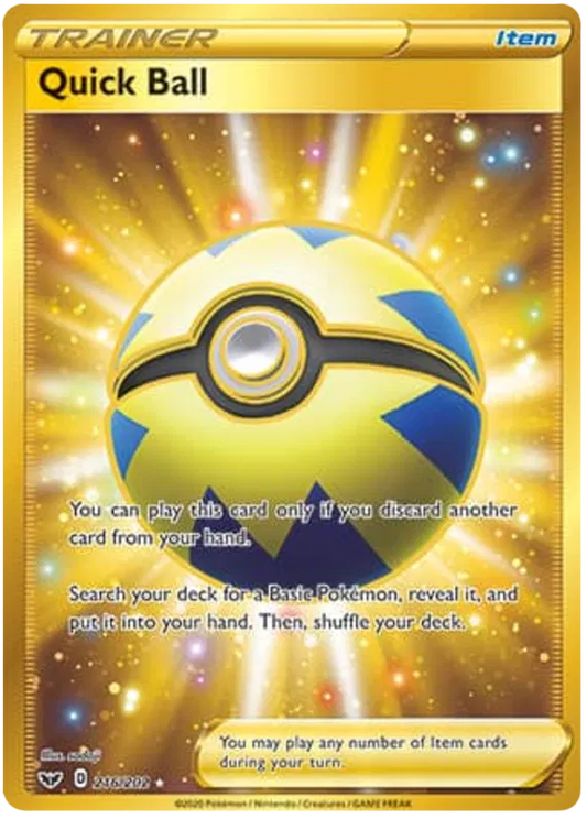 Quick Ball 216/202 Base Set