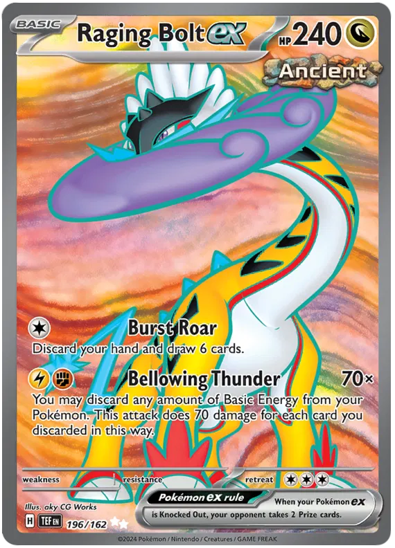 Raging Bolt ex 196/162 Temporal Forces