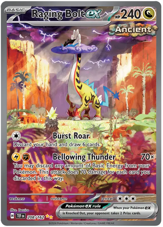 Raging Bolt ex 208/162 Temporal Forces