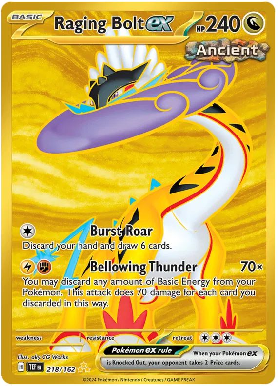 Raging Bolt ex 218/162 Temporal Forces