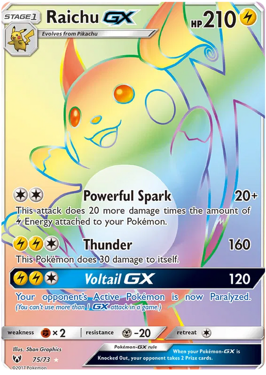 Raichu GX 75/73 Shining Legends