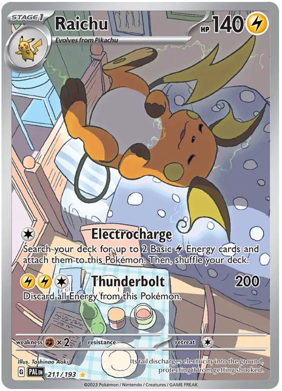 Raichu 211/193 Paldea Evolved