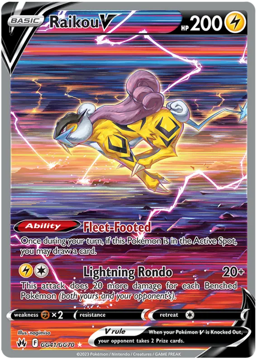 Raikou V GG41/GG70 Crown Zenith Galarian Gallery