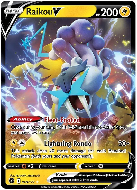 Raikou V 048/172 Brilliant Stars